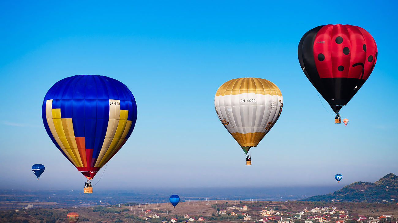 Zbor cu balonul cu aer cald