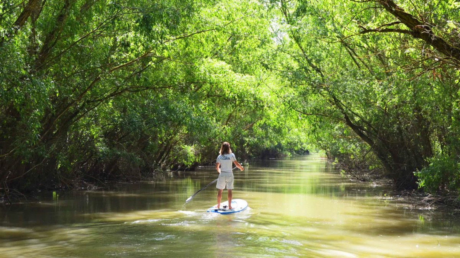 Explorează natura practicând Stand Up Paddle în Delta Dunării Mila 23