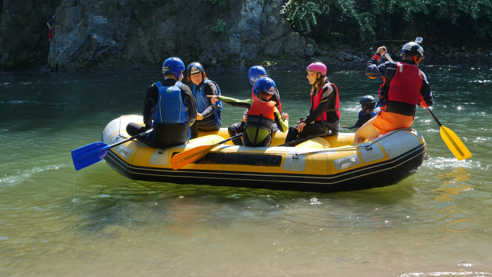 Rafting pe Jiu