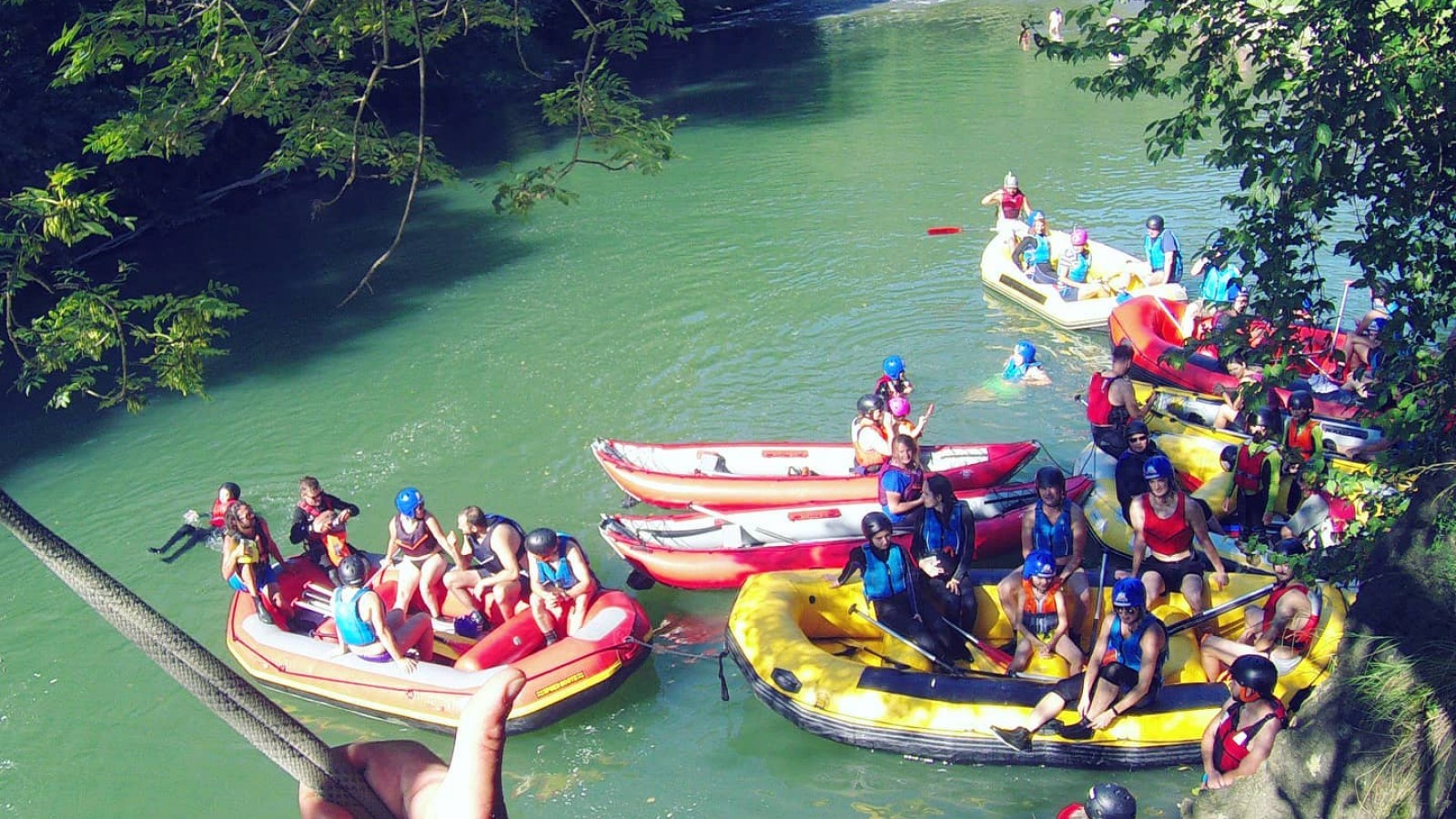 Rafting pe Jiu